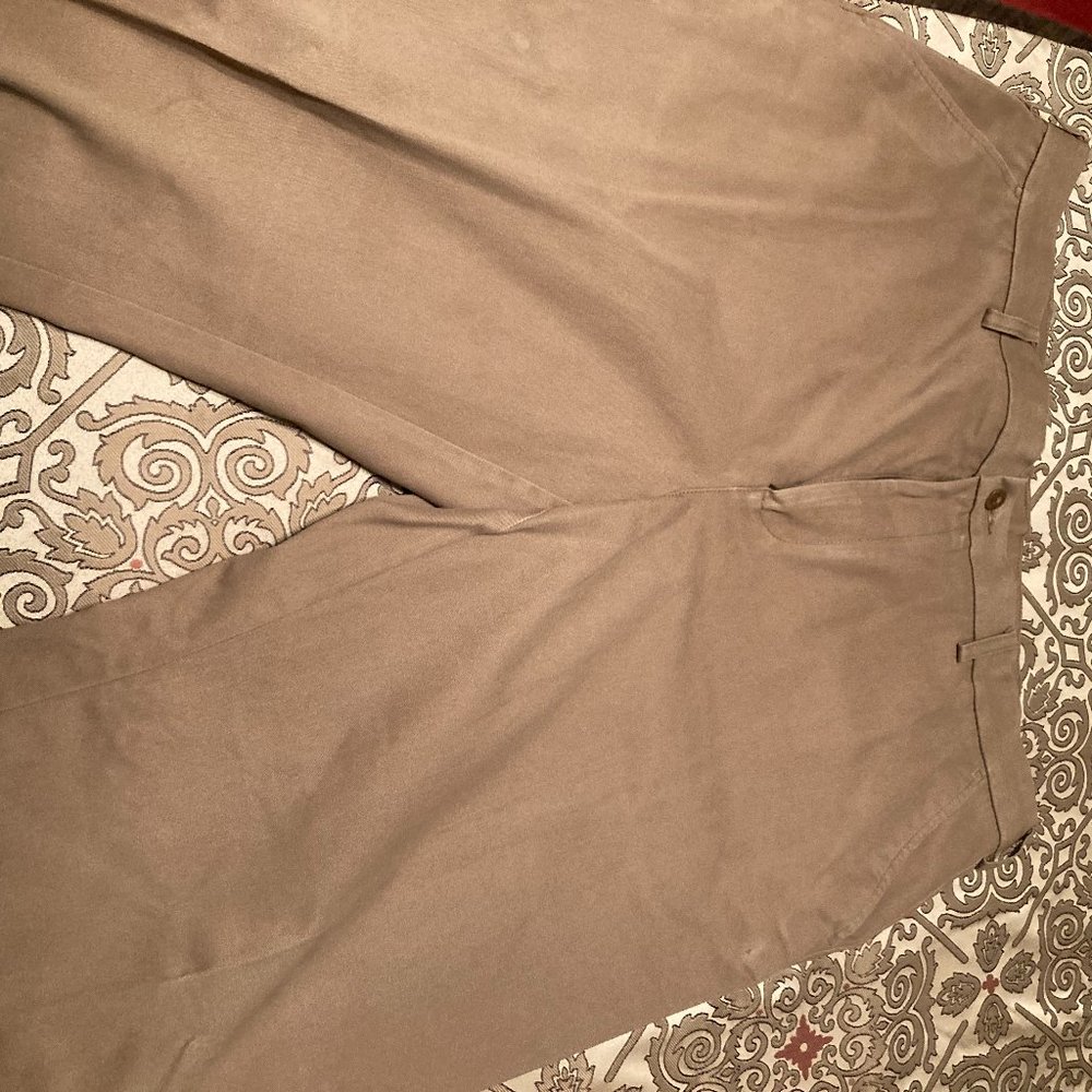 Croft & Barrow Classic Fit (Brown) Men's Pants  42X32